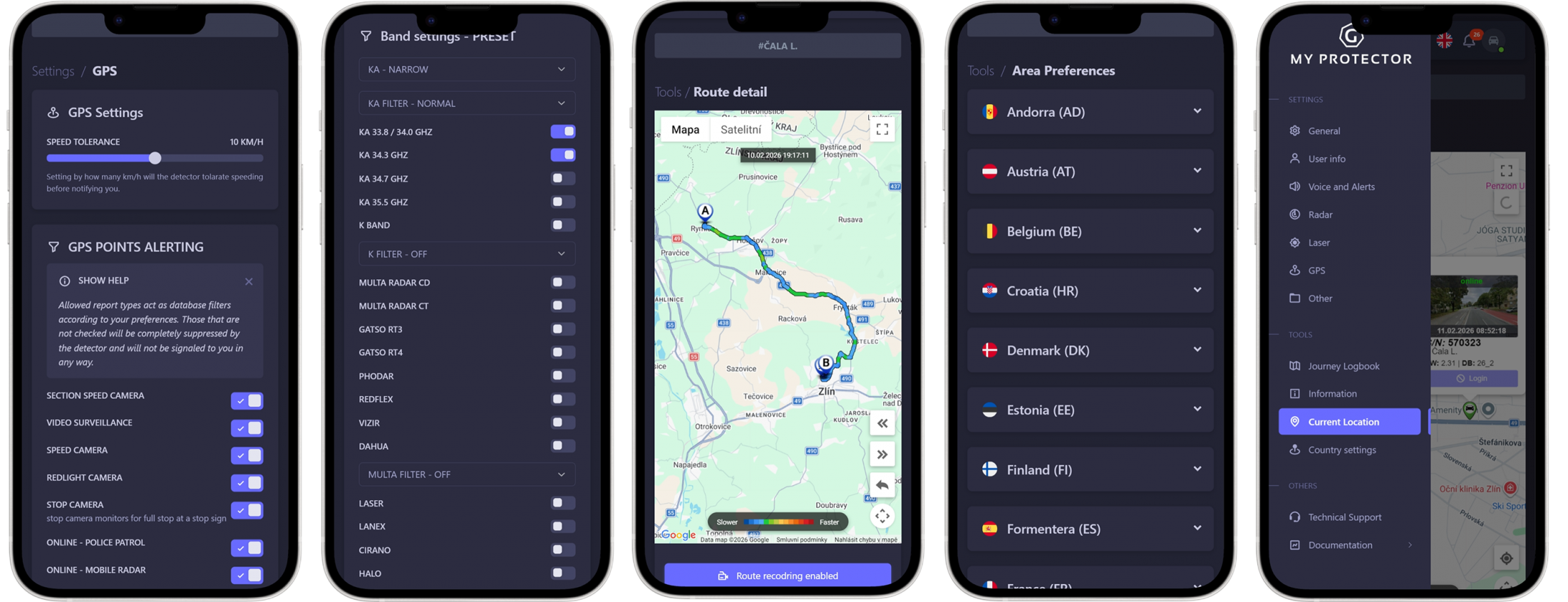 Genevo Protector - smartphone app My Protector