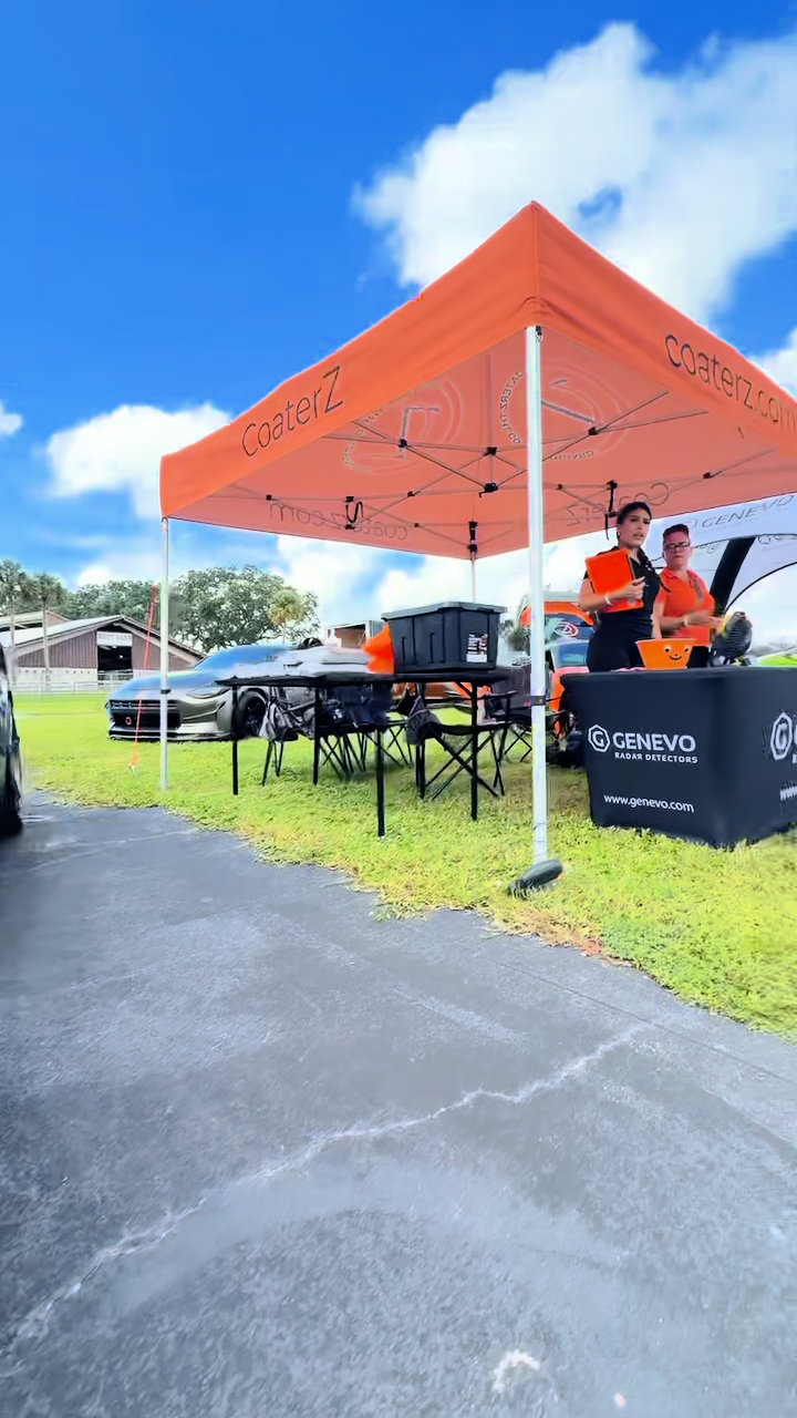 CoaterZ tent and GENEVO table at Slamfest 35 in Tampa